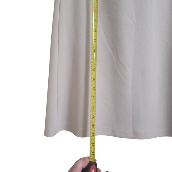 NEW OGL MOVE A-Line Skirt With Pockets Side Zipper Morning Mist Beige XS - Picture 10 of 16